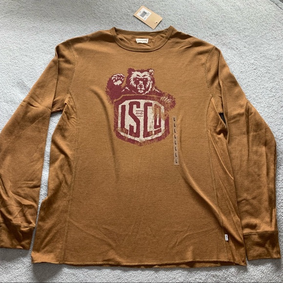 NWT Men’s size Large Levi’s long sleeve shirt - Picture 1 of 4